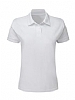 Polo SG Mujer Poly Cotton - Color White